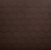 TEGOLA Střešní šindel ECO ROOF Traditional 032 MIXED BROWN Bobrovka - mix hnědá